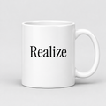 Realize Mug in white