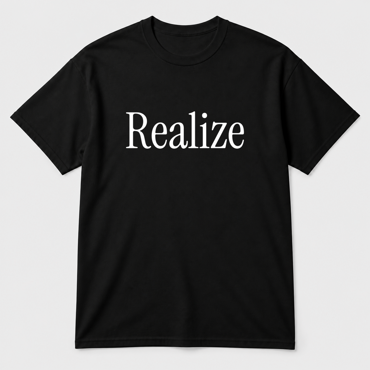 Realize T-Shirt in black