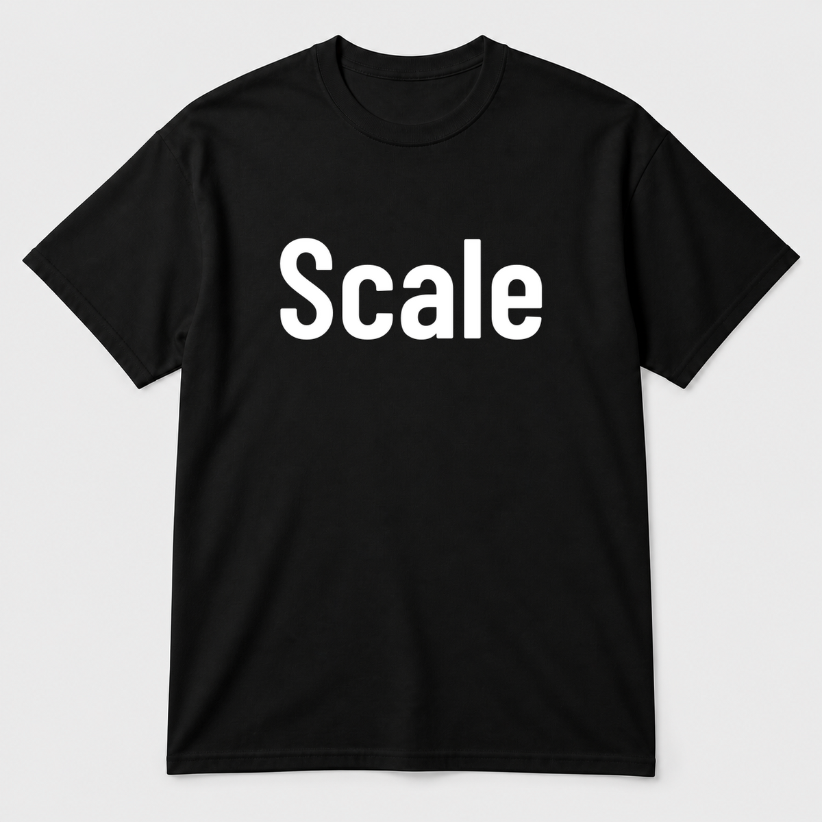 Scale T-Shirt in black