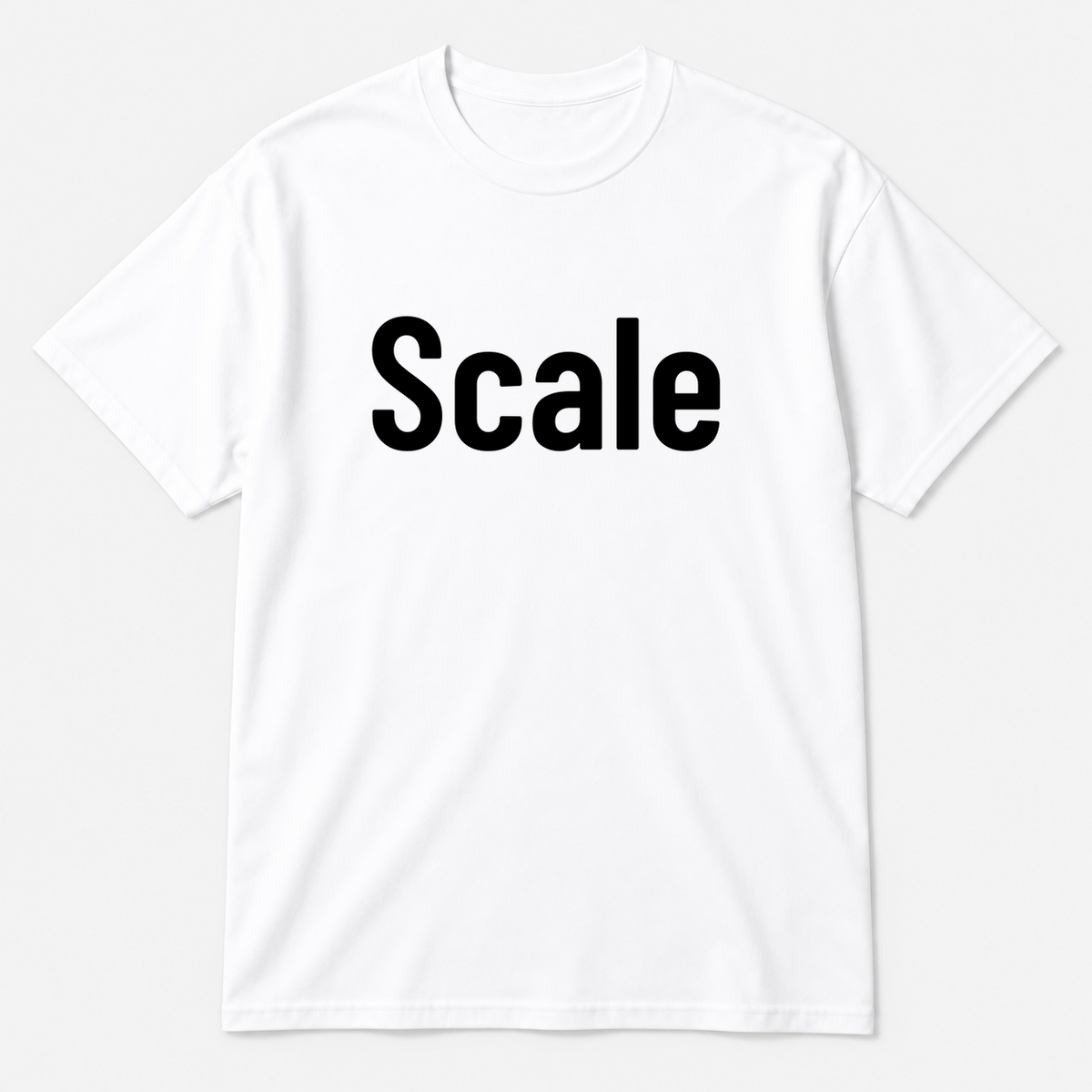 Scale T-Shirt in white