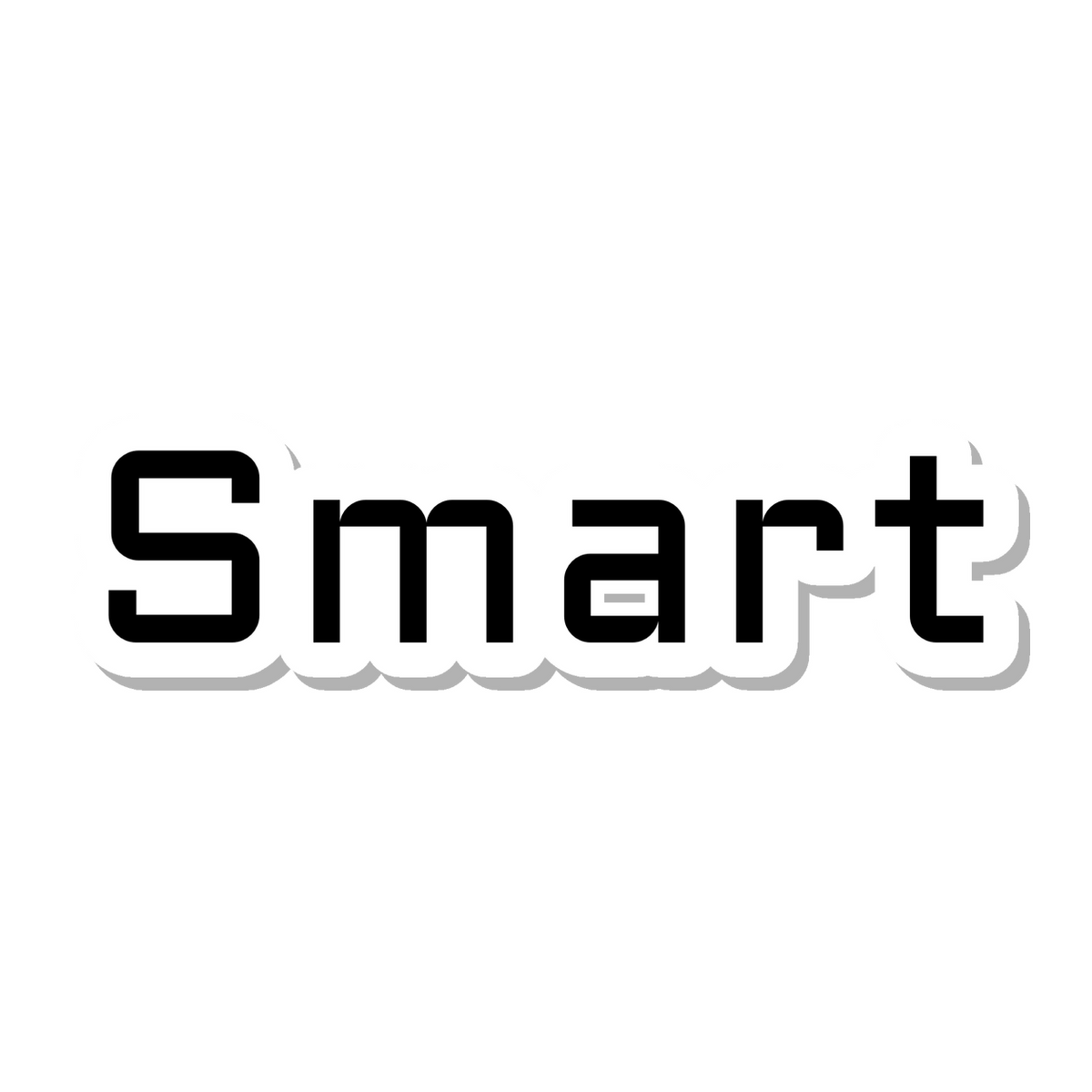 Smart die-cut sticker