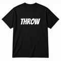 Throw T-Shirt in black