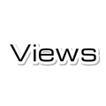 Views die-cut sticker