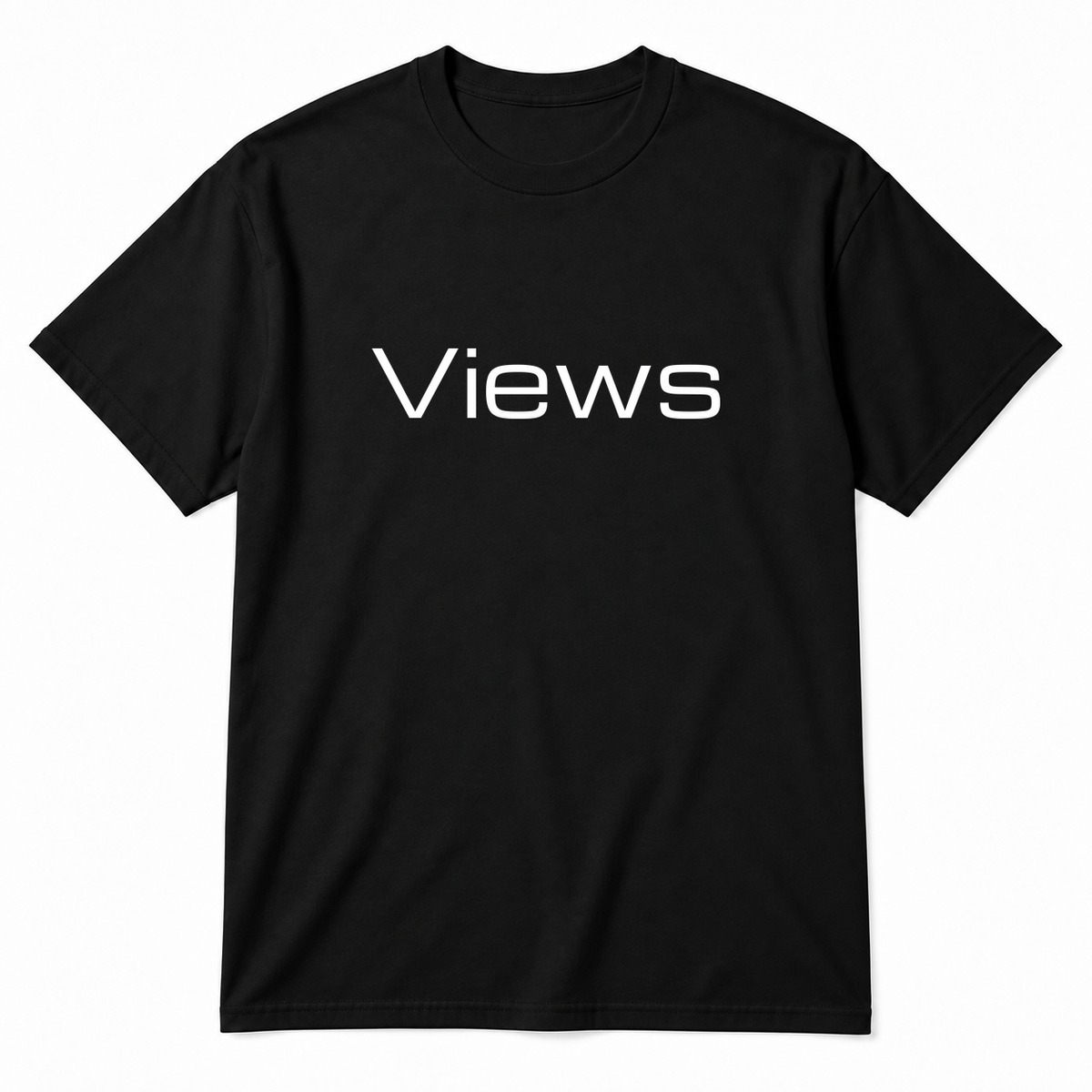 Views T-Shirt in black