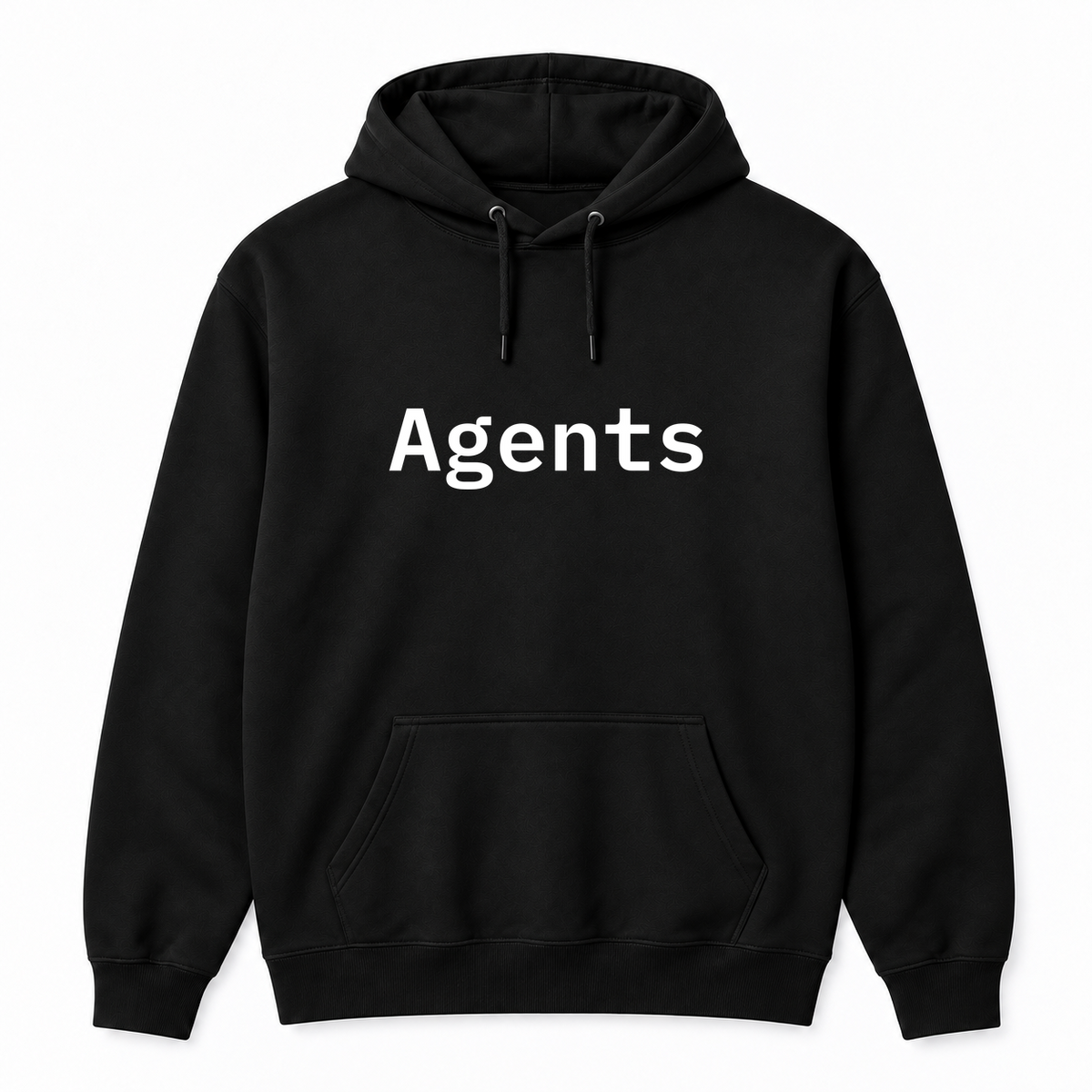 Agents Hoodie in black
