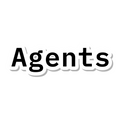 Agents die-cut sticker