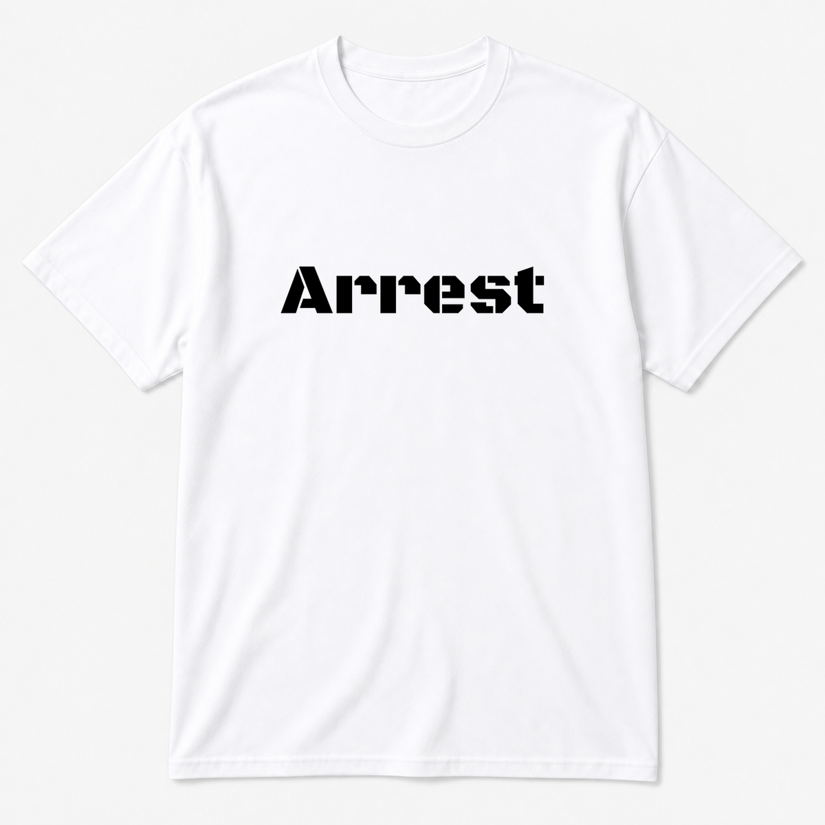 Arrest T-Shirt in white