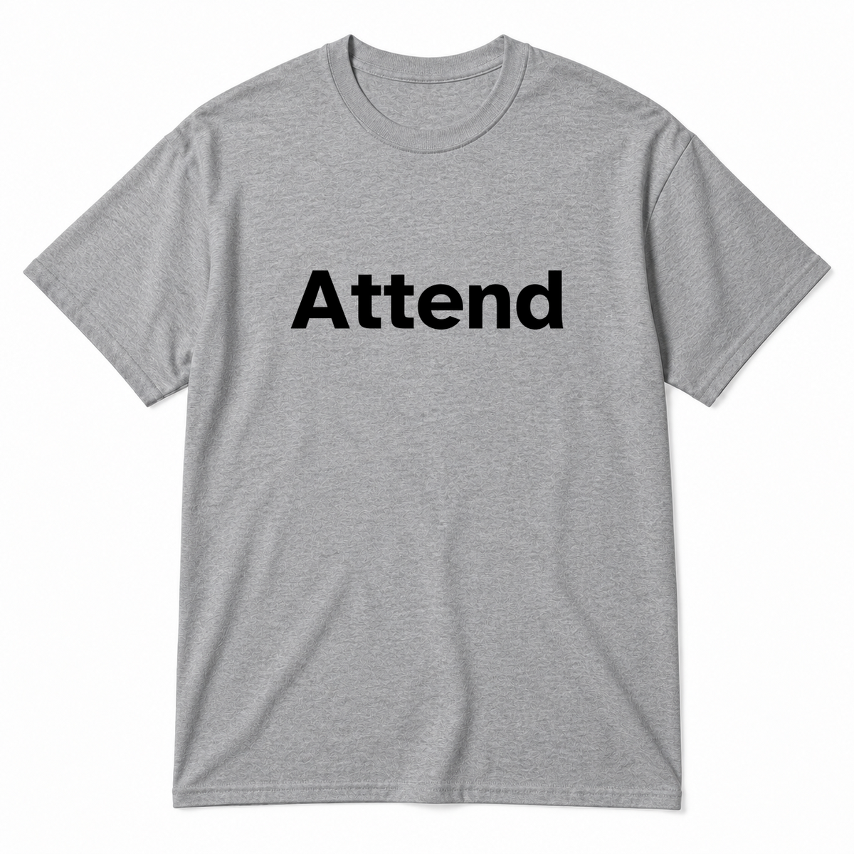 Attend T-Shirt in gray