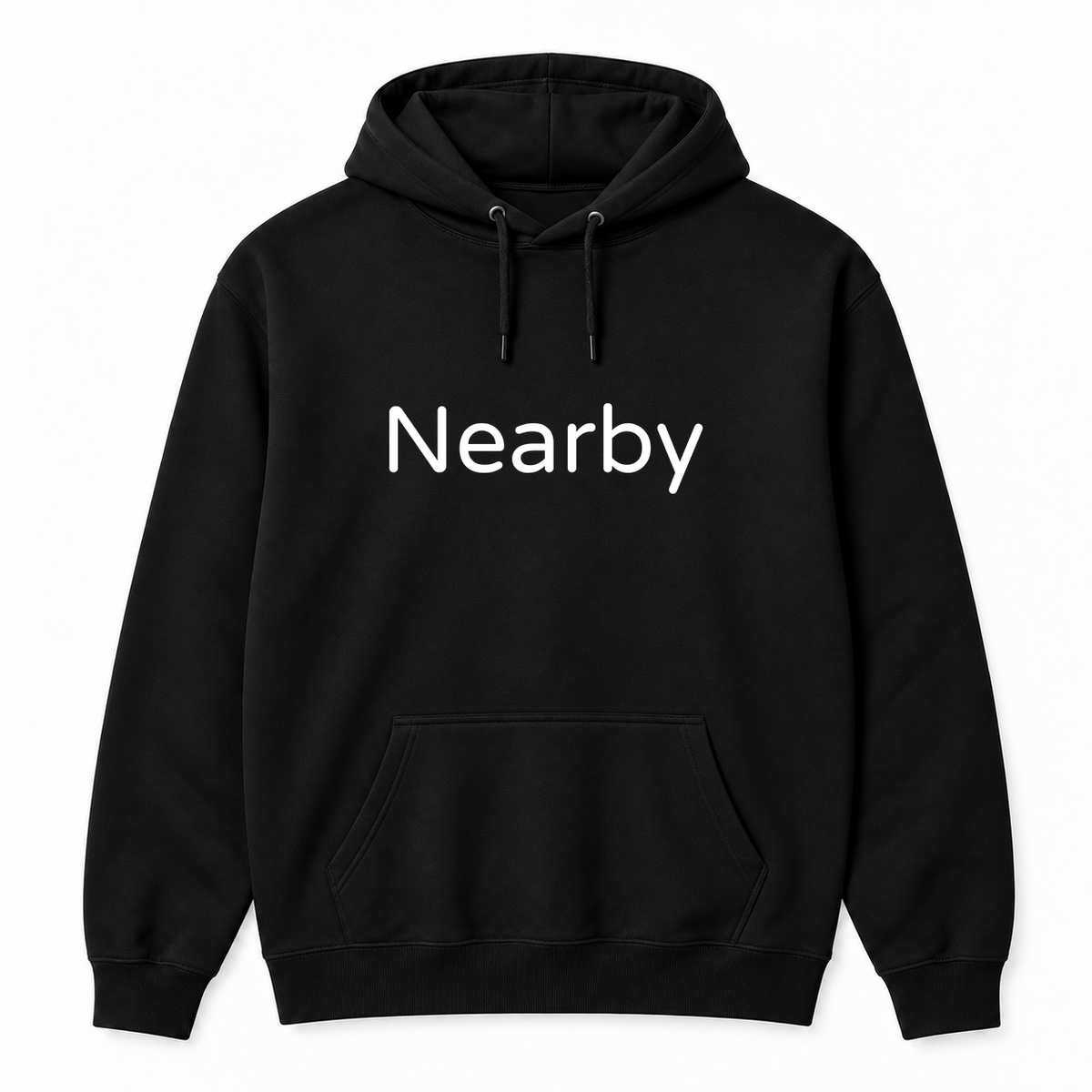 Nearby Hoodie in black