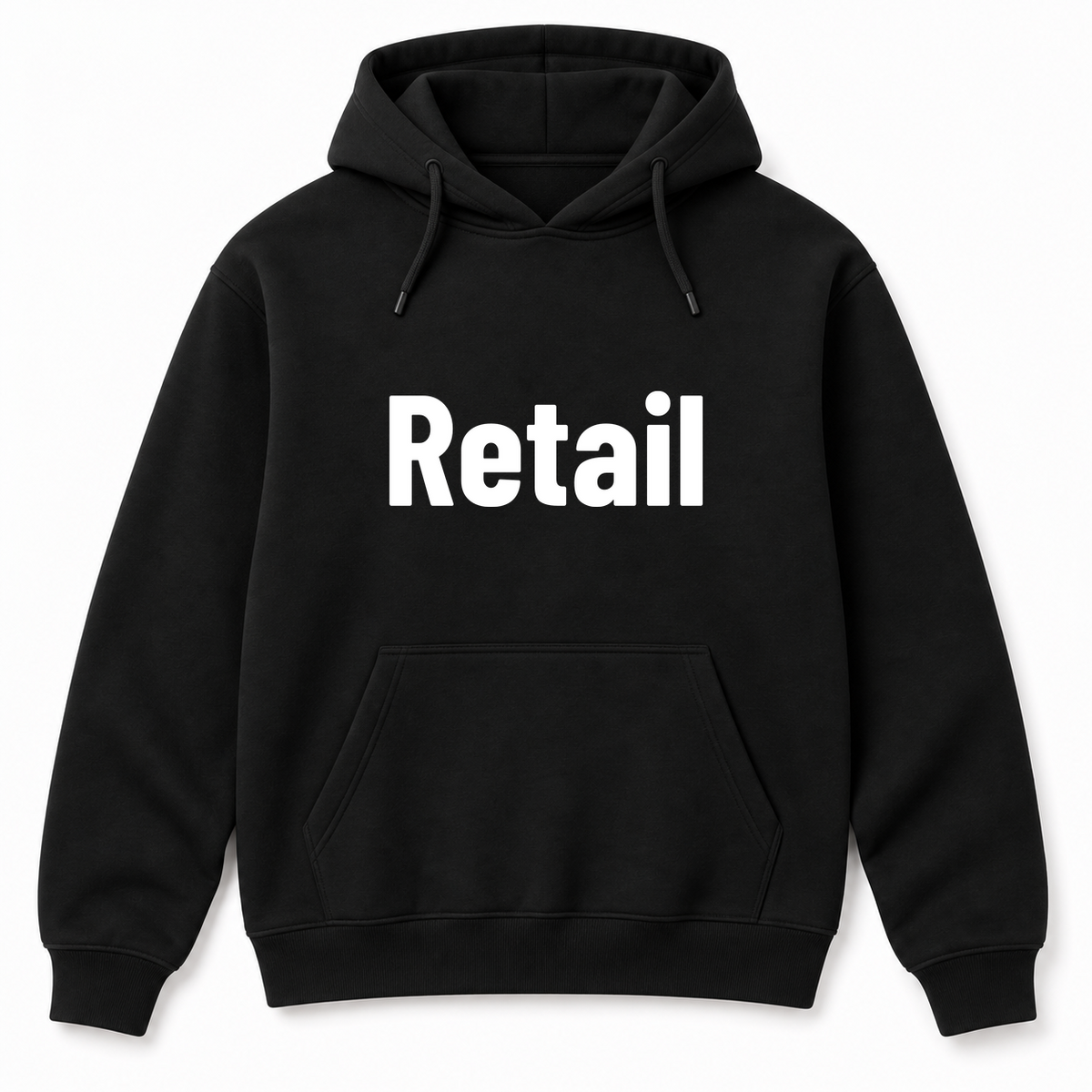 Retail Hoodie in black