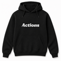 Actions Hoodie in black