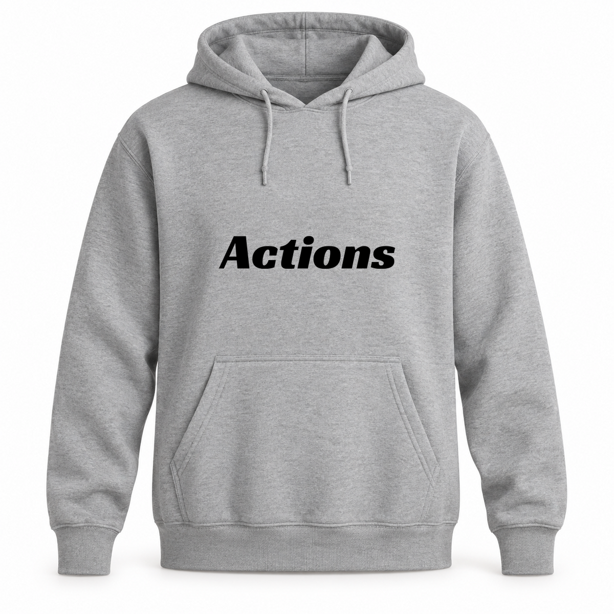 Actions Hoodie in gray