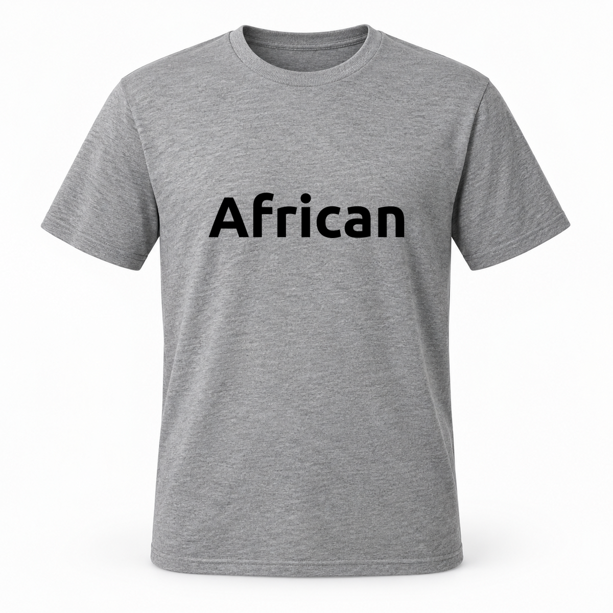 African T-Shirt in gray