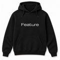 Feature Hoodie in black