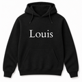 Louis Hoodie in black