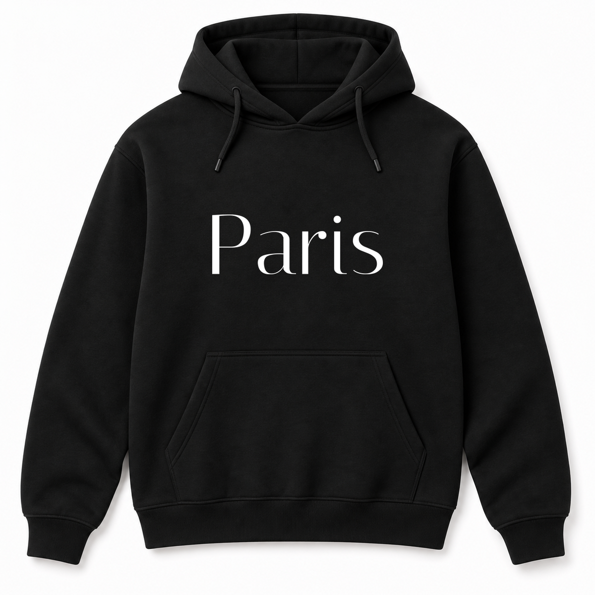 Paris Hoodie in black