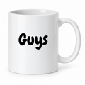 Guys Mug in white