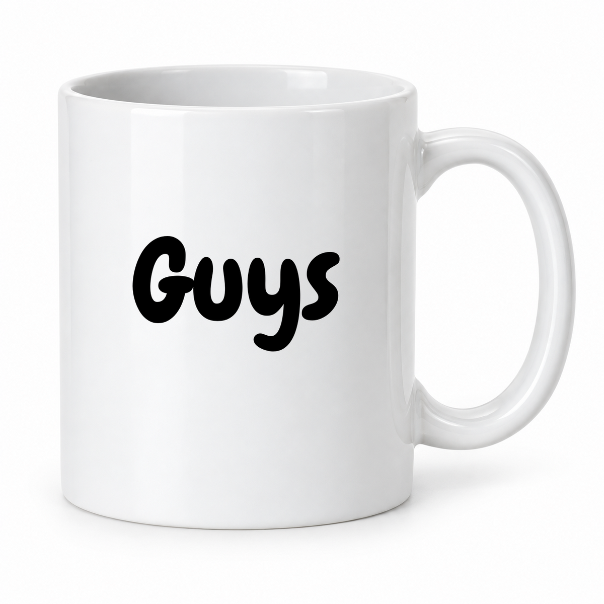 Guys Mug in white