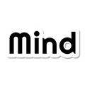 Mind die-cut sticker