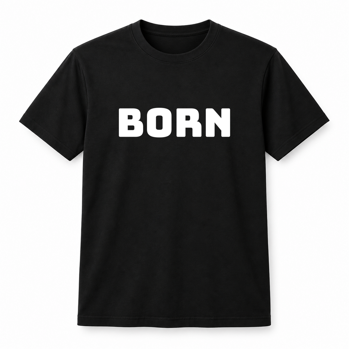 Born T-Shirt in black