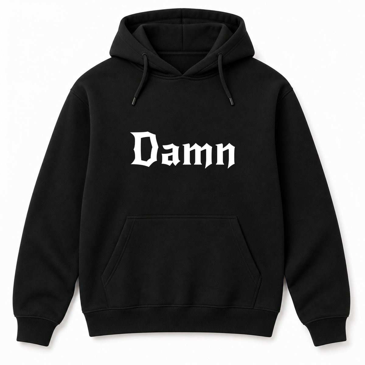 Damn Hoodie in black