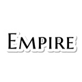 Empire die-cut sticker