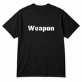 Weapon T-Shirt in black
