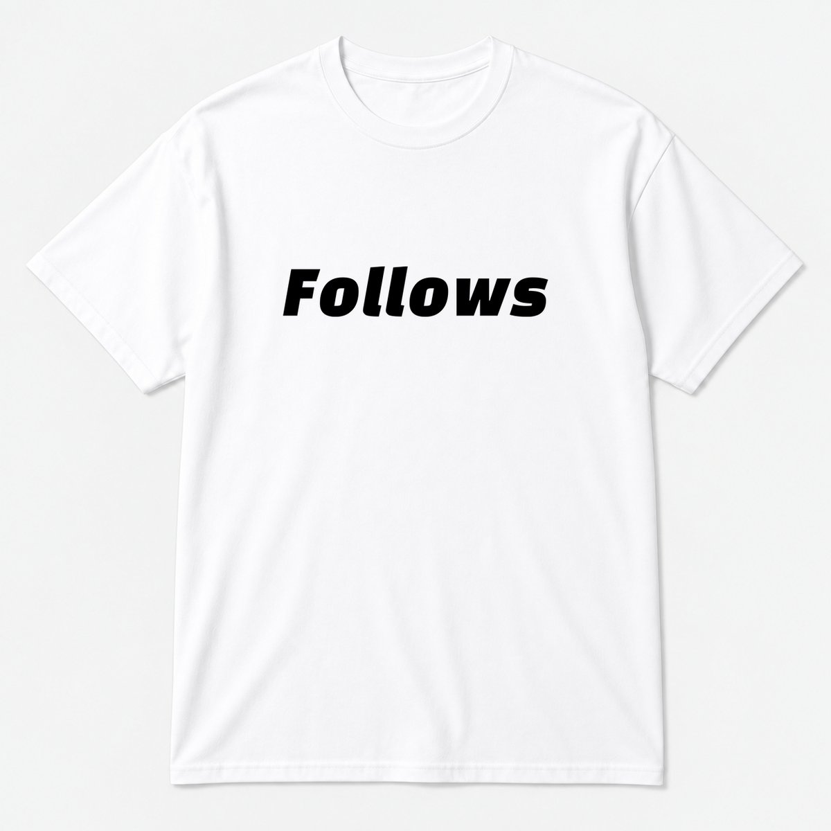 Follows T-Shirt in white