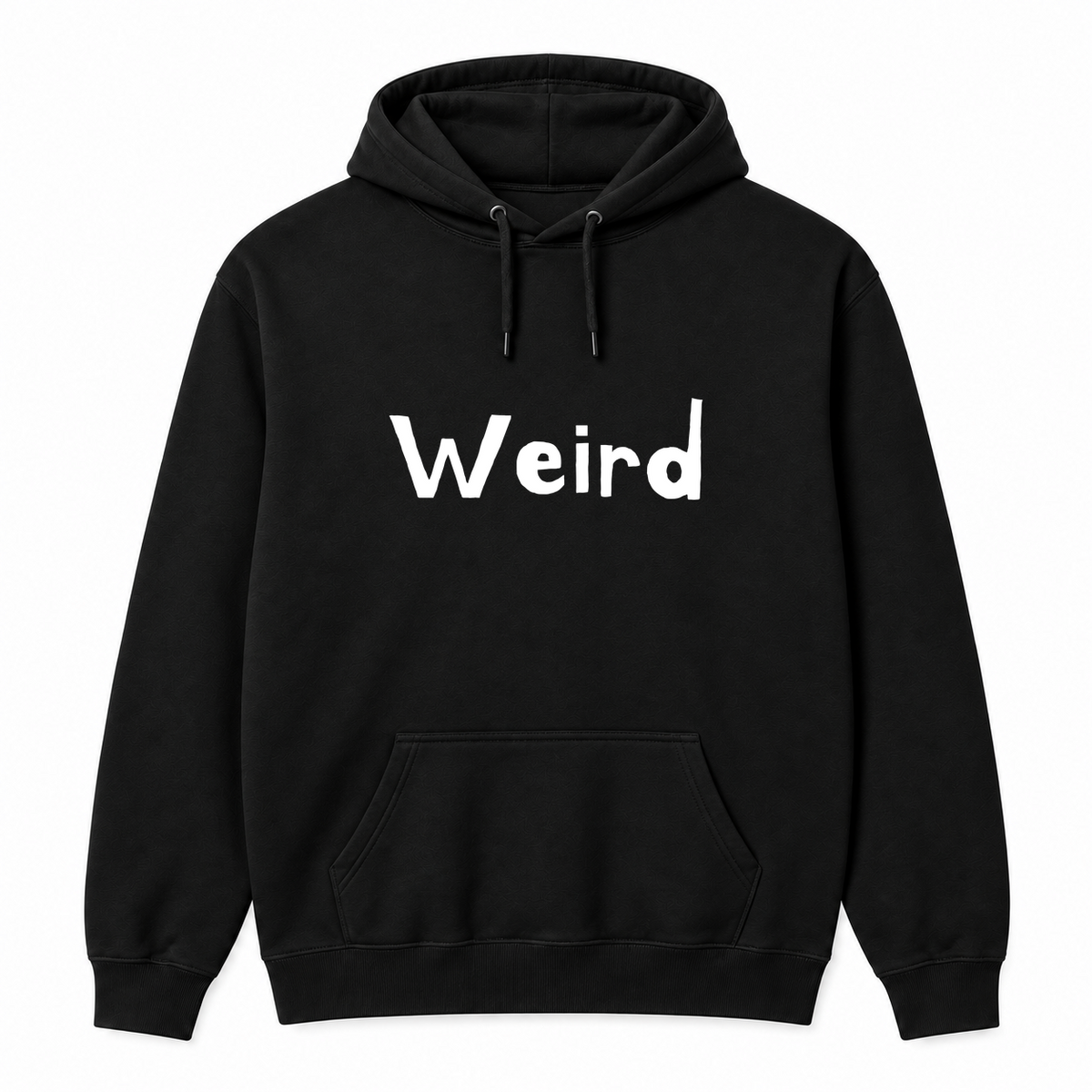 Weird Hoodie in black