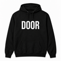 Door Hoodie in black