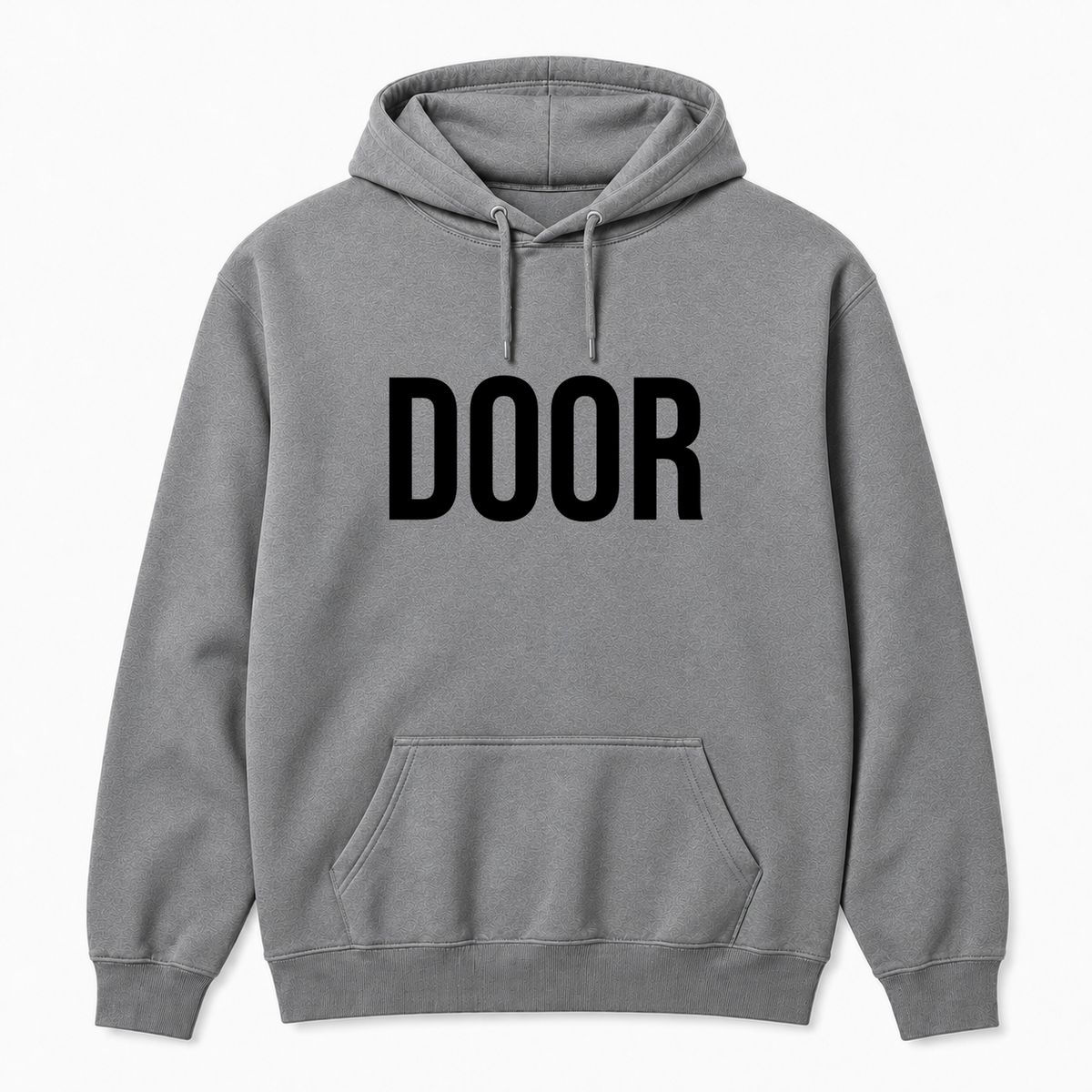 Door Hoodie in gray