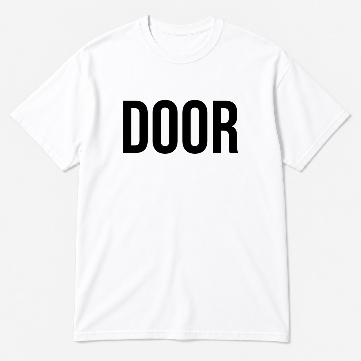Door T-Shirt in white