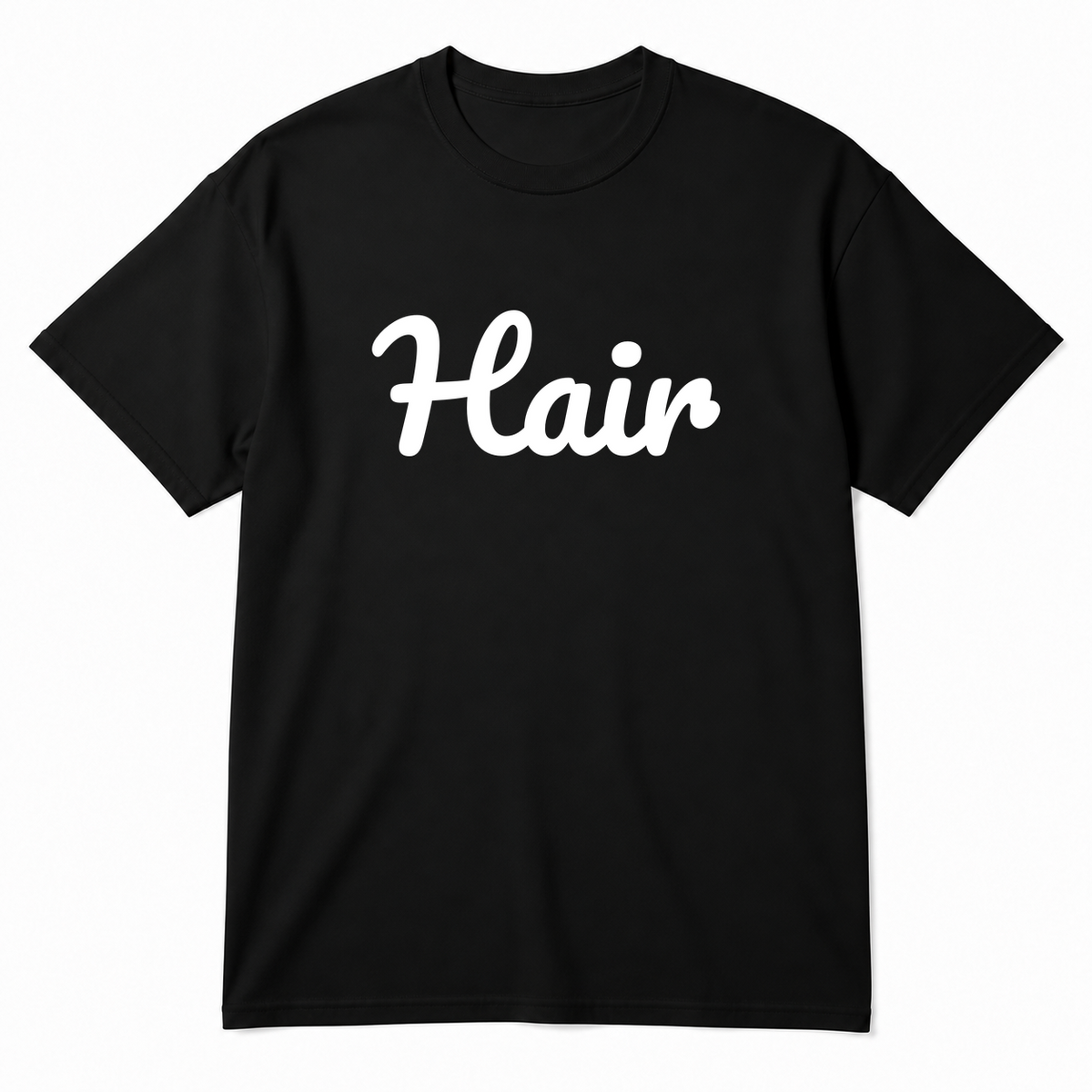 Hair T-Shirt in black