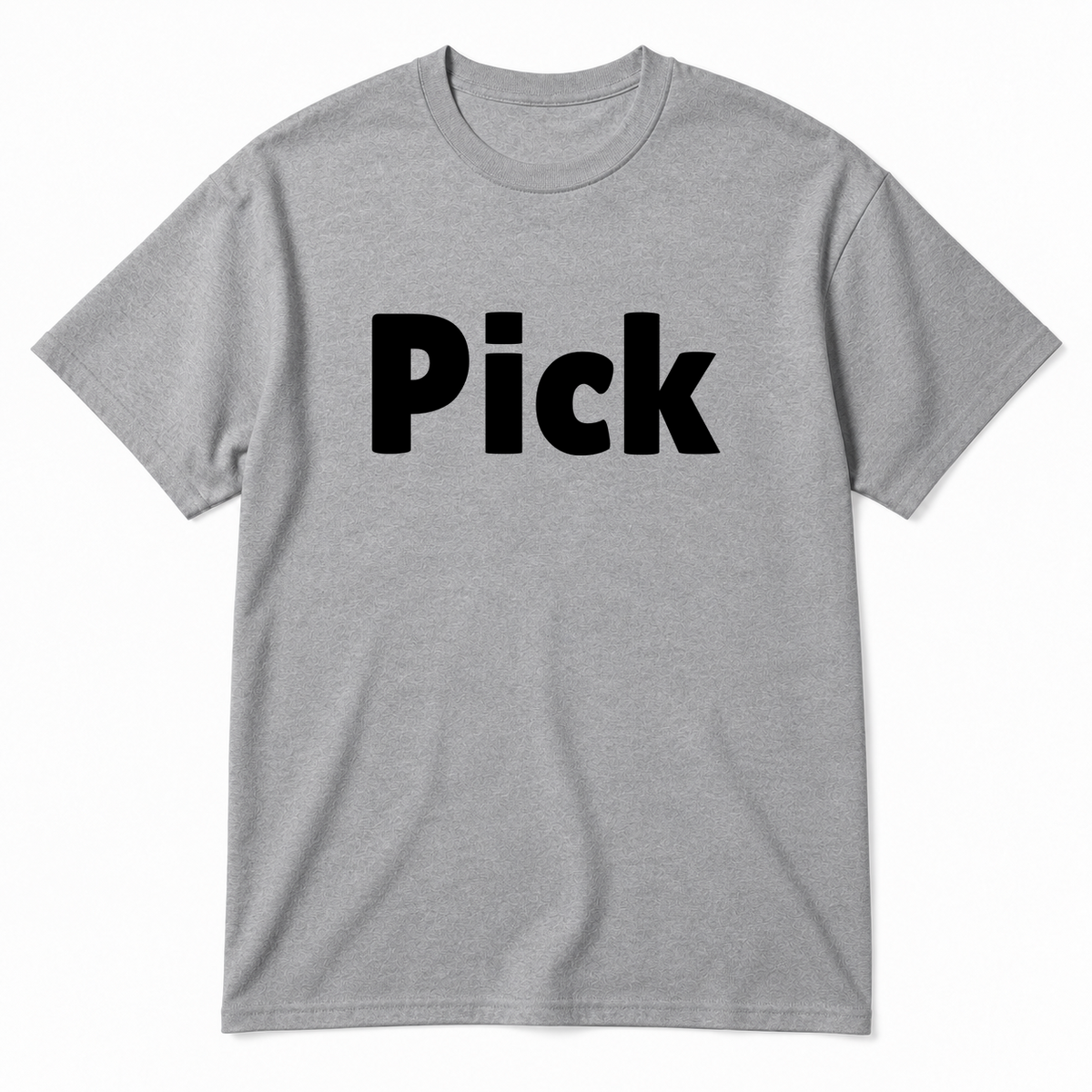 Pick T-Shirt in gray