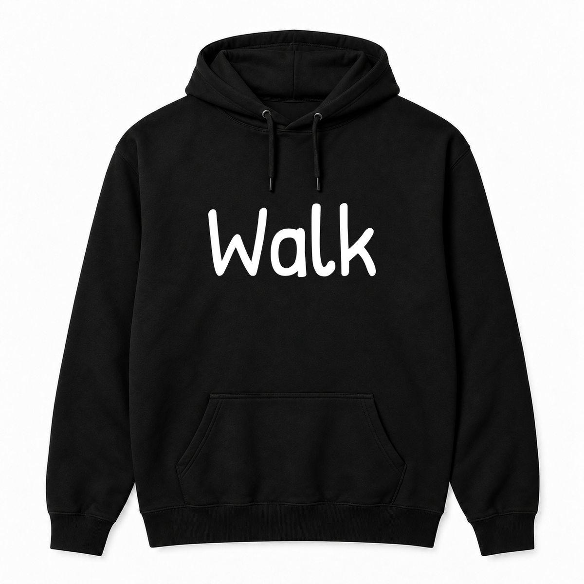 Walk Hoodie in black