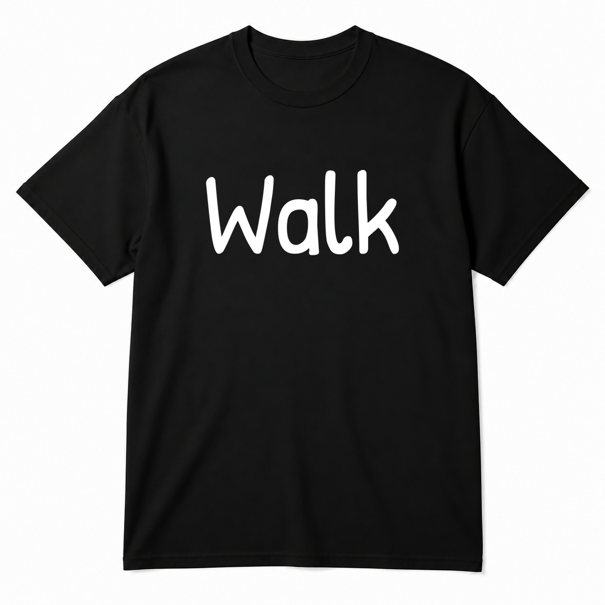 Walk T-Shirt in black