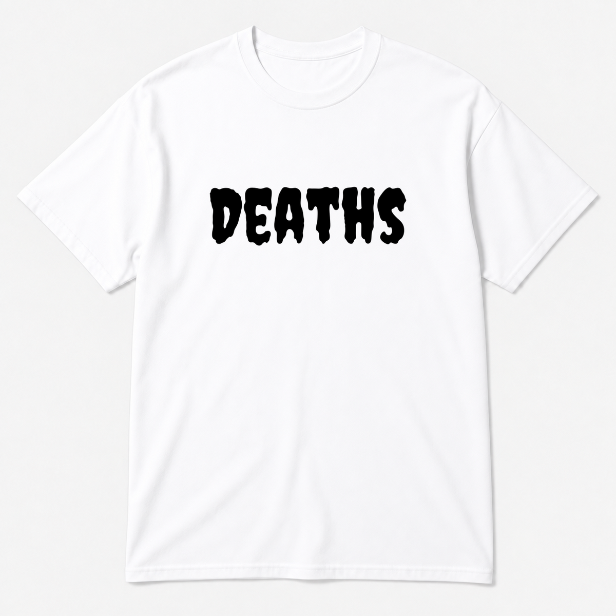 Deaths T-Shirt in white