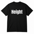 Height T-Shirt in black
