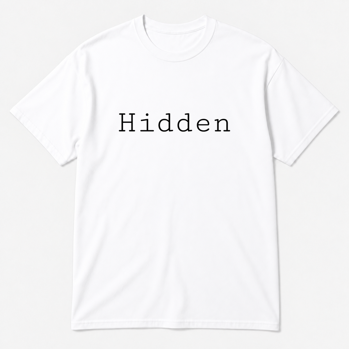 Hidden T-Shirt in white