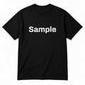 Sample T-Shirt in black