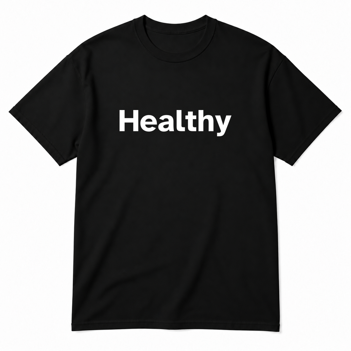 Healthy T-Shirt in black