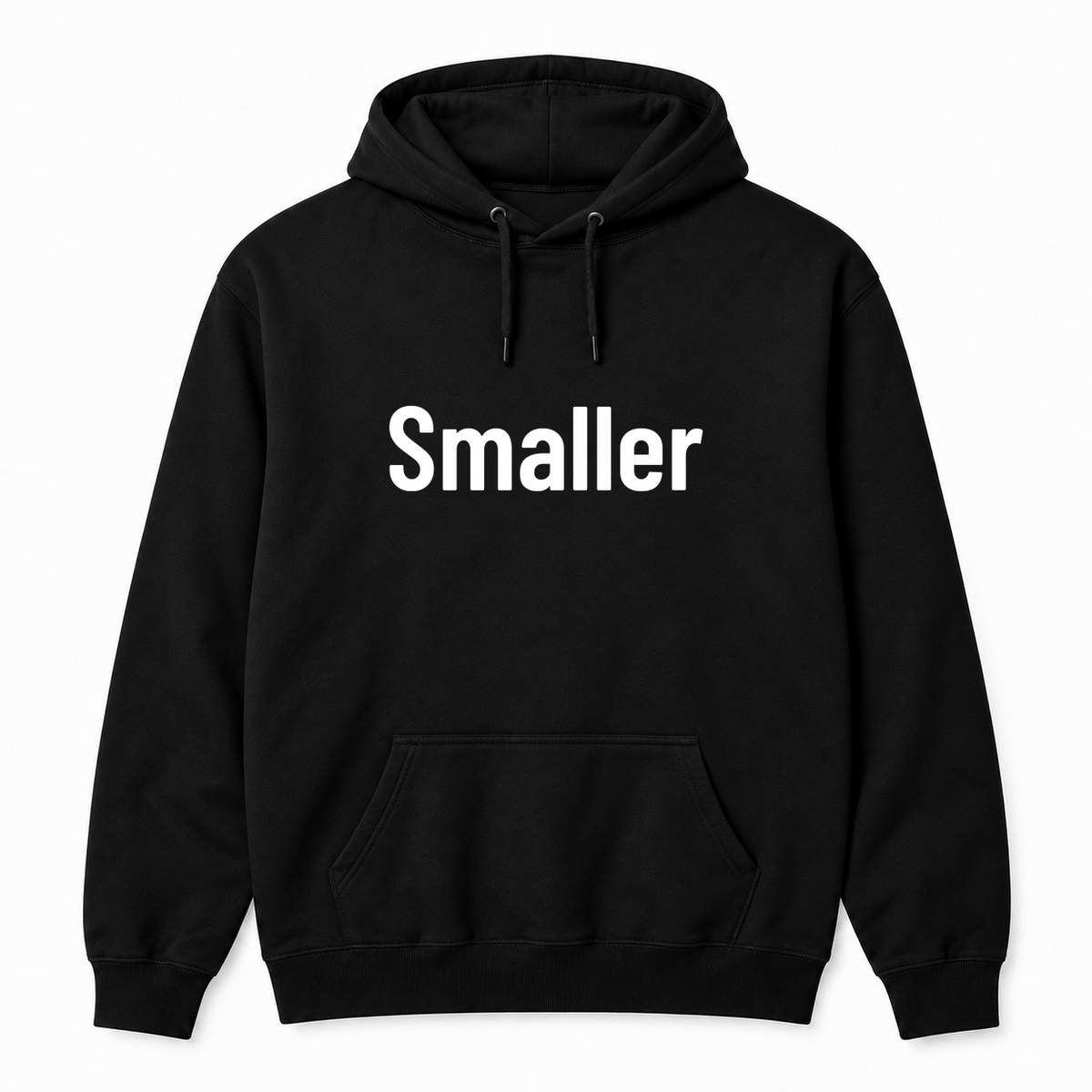 Smaller Hoodie in black