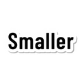 Smaller die-cut sticker