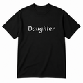 Daughter T-Shirt in black