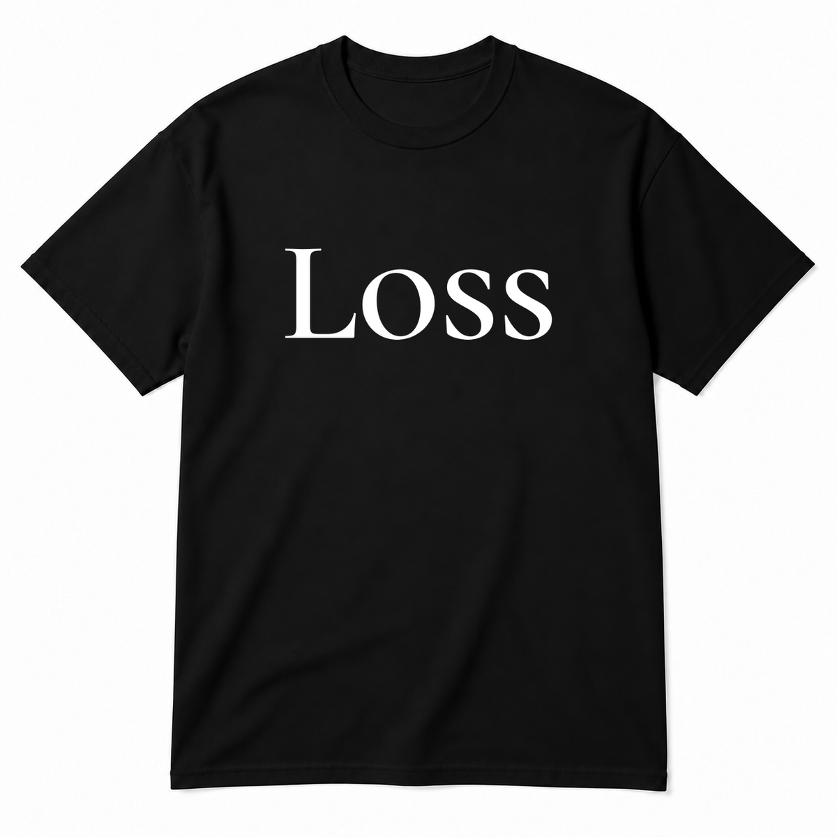Loss T-Shirt in black