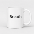 Breath Mug in white