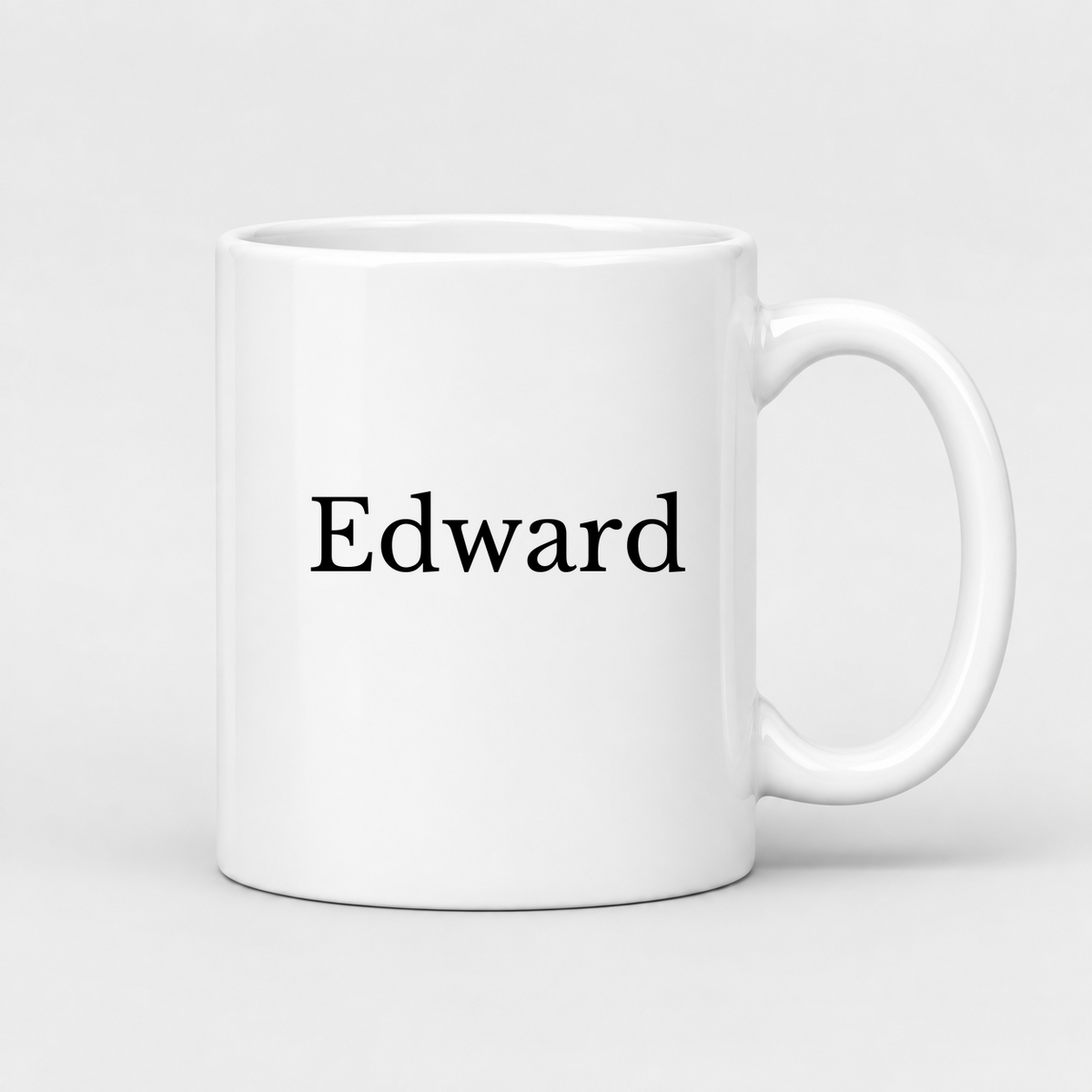 Edward Mug in white