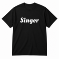 Singer T-Shirt in black