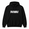 Trouble Hoodie in black