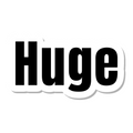 Huge die-cut sticker